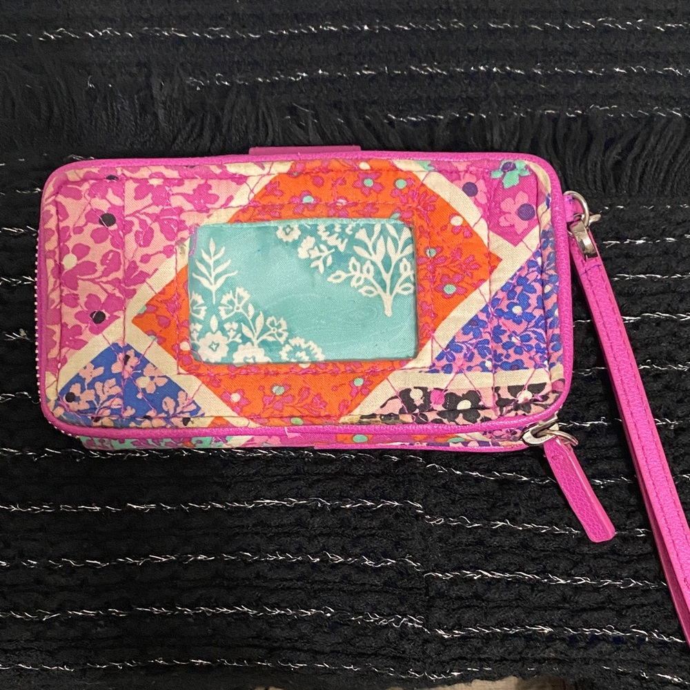 Vera Bradley Multicolor Patchwork Wristlet